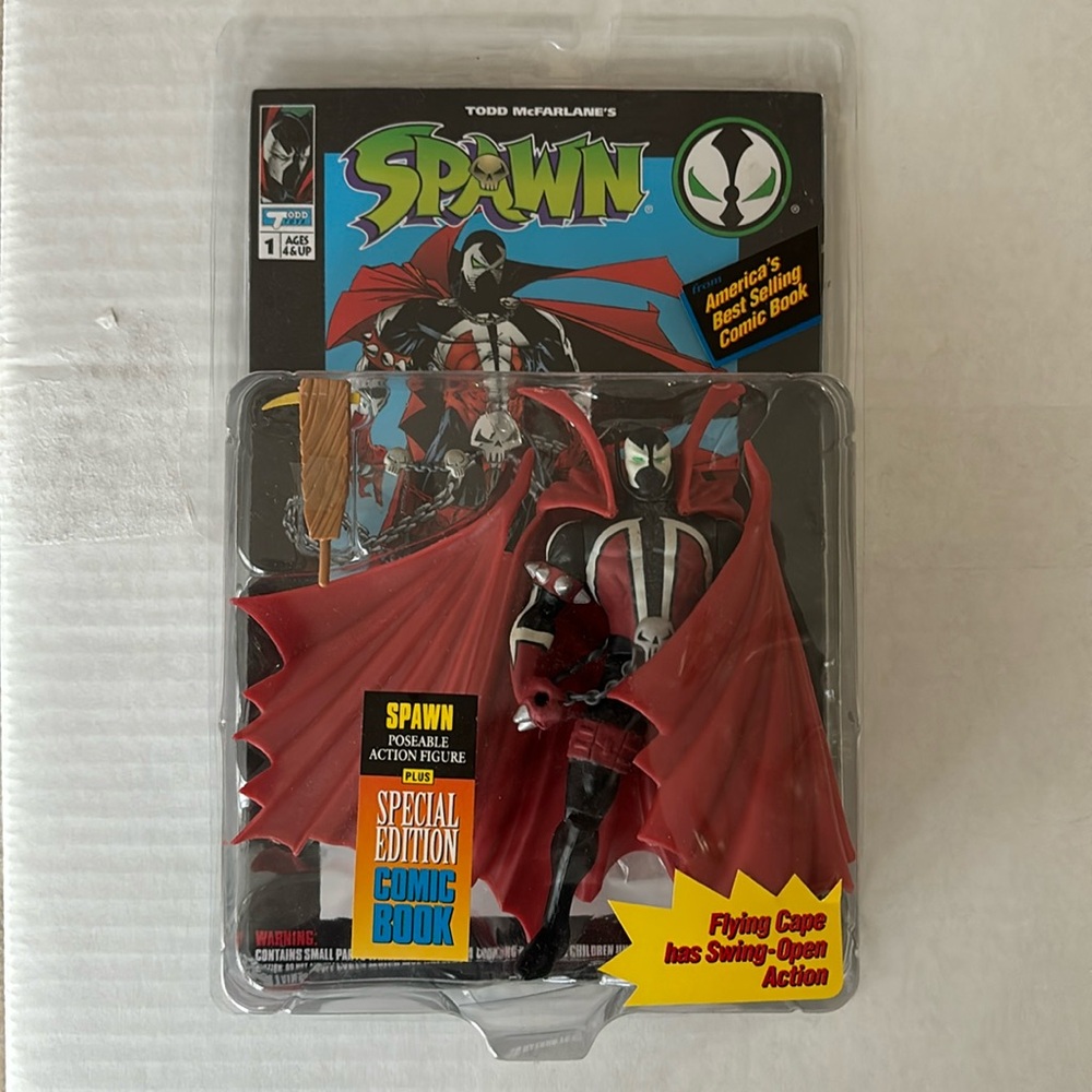 Spawn Action Figure unopened 1994 includes Special Edition Comic Book